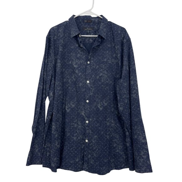 Marc Anthony Luxury Slim Fit SZ XXL Mens Casual Cotton Button Down Shirt - Picture 2 of 15